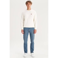 Wrangler Straight Fit Normal Bel Arizona Yeşil Pamuklu Esnek Pantolon Erkek Günlük Kullanım İçin