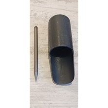 Oltamix 15 cm Balıkçı Kakıcı Ucu - Vidalı Değiştirilebilir Sistem - Paslanmaz Çelik & Koruyucu Kılıflı