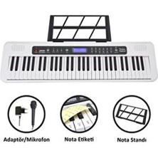 Jwin CTK-3000 61 Tuş Hassasiyetli Beyaz Org 5 Oktav Özellikleri ile Müzik Tutkunlarına Uygun
