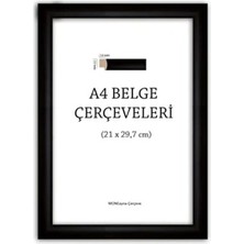  a4 diploma belgelik 1.sınıf siyah çerçeve (20mm)
