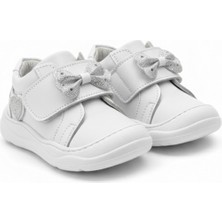 Kız Bebek Ilkadım Hakiki Deri Ortopedik Kaydırmaz Taban Ayakkabı