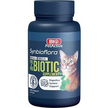 Bio PetActive Synbioflora Probiyotik ve Prebiyotik Kedi Bağışıklık ve Sinidirim Düzenleyici Takviye 60 Tablet