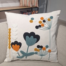 Kırlent Evim Kırlentevim Punch Kırlent Özel Tasarım Süzene Kılıf 45 x 45 cm