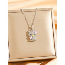 Hello Kitty Çelik Kolye