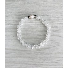 MK Tasarım Gerçek Necef - Inci Bileklik – MKT.1.101.30 - Taşların Kendi Rengidir, Boya Değildir