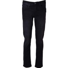 Trender Aden Siyah Erkek Jean Pantolon Y457