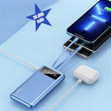 Pazarcan Kendinden Kablolu 20.000 Mah