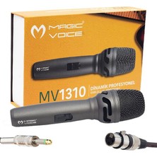 Pazarcan Magicvoice MV-1310 Dinamik Profesyonel Kablolu El Mikrofonu