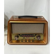 Blomster Everton RT-680 Büyük Boy Bluethoot USB Radyo %100 Nostajık Çalar