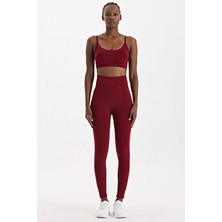 Come Up Toparlayıcı Tayt Scarlet Kırmızısı