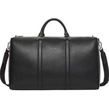 Calvin Klein Raised Duffle Siyah Tekstil Erkek Spor Çantası Düz Desenli Şık Tasarım