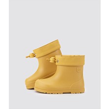 Igor CC335 Mendi Borreguito Sarı Kışlık Çizme PVC Malzeme Düz Topuklu Çocuklar İçin