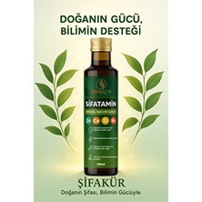Şifatamin Bitkisel Takviye Şurup | D3, B12, K2, Çinko, Kalsiyum Içerikli | Bağışıklık Desteği