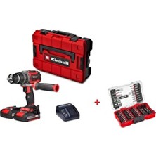 Professional Tp-Cd 18/70 Li-I Bl (2X2,0AH) Akülü Darbeli+Einhell Vidalama Uç Seti 42 Parça