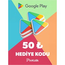 Google Play 50 Tl Hediye Kartı