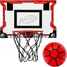 Storemax Nerf Basketball Hoop Set - Pro Hoop Mini Hoop Set With Mini Basketball - Steel Rim For Dunking - Ove