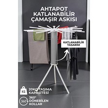 Nandy Home Katlanabilir Ahtapot Model Çamaşır Kurutmalık - Çamaşır Kurutma Askısı