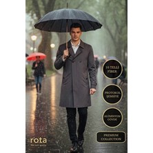 Rota 16 Telli Fiber Protokol Ultra Güçlü Alüminyum Gövde Bastonlu Şemsiye - RT-4010