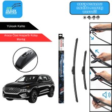 Hyundai Santa Fe Uyumlu 2021-2023 Bosch Aerotwin Araca Özel Ön Silecek Takımı 650-400MM