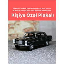 Bebeym Mercedes E200 Metal Oyuncak Araba - Kişiye Özel Hediye Plakalı