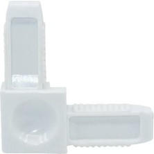 Pazarcan Sineklik Köşe Takozu 10X20 Beyaz 4 Adet