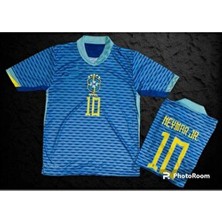 Breathless Brezilya 2024/25 Neymar Jr Iç Saha Forması (Autentic Kit)