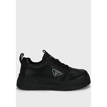 Lufian 122230018 Jennıfer Sneaker Unisex Deri Spor Ayakkabı Siyah-Cilt