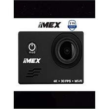 Imex Aksiyon Kamerası 4K - 30 Fps - Wıfı