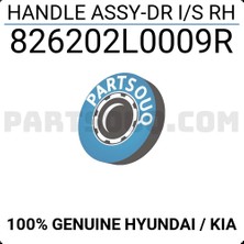 TŞT Kapı Kolu I-30 2007-2011 Ön Iç Siyah Sağ (Oem NO:826202L0009R)