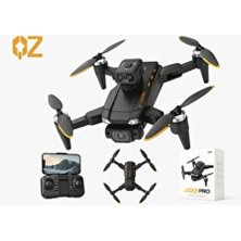 JS22 Pro Quadcopter Drone Fırçasız Motor 4K 360 Roll Özellikli Çift Lens Korumalı Drone Kumandalı