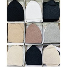 Muensu 10 Adet Karışık Renk Namaz Takkesi, Hac Umre Hediyelik Takke, Lüks Hacı Malzemesi, Hacı Takkesi