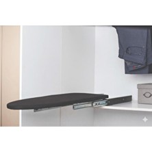 Keskin Metal Tasarım Dolap Içi Raylı Katlanabilir Ütü Masası