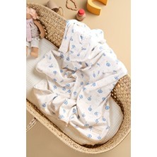 Bondberro Çift Taraflı Interlok Battaniye %100 Pamuk Oeko-Teks Sertifikalı 100 x 85 cm