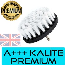 Jo Moyner Yumuşak Koltuk Temizleme Polisaj Fırçası (Renkli) 127MM Matkap Aparatlı