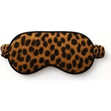 Leopar Pamuk-Saten Göz Bandı, Uyku Maskesi