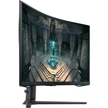 Samsung 32" Odyssey G6 1 Ms 240 Hz Qhd (Hdmı+Dp) Pivot Curved Gaming Monitör