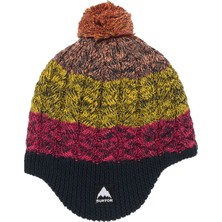 Burton Toddlers' Fleece-Lined Earflap Beanie Unisex Çocuk Turuncu Bere