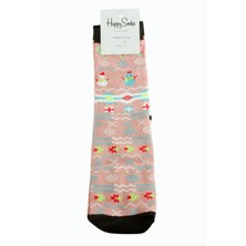 SHC4200 Kardan Adam Yılbaşı Penye Çorap