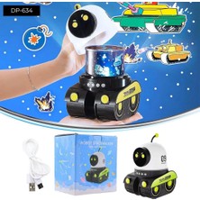 Robot Şeklinde Projektör Lamba CHN-T775