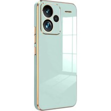SHC4200 Redmi Note 13 Kılıf Volet Silikon - Açık Yeşil
