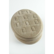 SHC4200 Oval Anfora Kumaş Kaplamalı Yüzük Standı