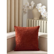 Aysa Home Decor Pure Düz Kiremit Tekli Kırlent Kılıfı