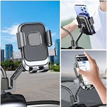 Roichil Motor,motosiklet,bisiklet ,scooter Için 360 Telefon Tutucu Aparat