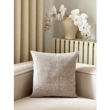 Aysa Home Decor Pure Düz Bej Tekli Kırlent Kılıfı