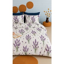 Sheri Home Lavanta Model Çift Kişilik Nevresim (Yorgan Kılıfı+2 Adet Yastık KILIFI)8886567