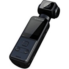 Acton Pocket Camera Gimbal 4K Siyah Renkli Su Geçirmez Aksiyon Kamerası ile Harika Çekimler