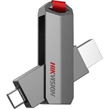 "hikvision E304C 256GB Çift Girişli Usb-C & Usb-A 3.2 Flash Bellek – Yüksek Hızlı Depolama"