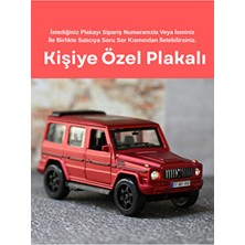 Bebeym Mercedes G63 Metal Oyuncak Araba - Işıklı ve Sesli G Serisi Mercedes Oyuncak - Kırmızı