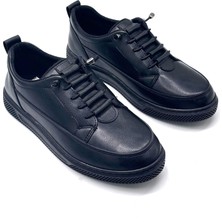 Kindep Bolonya Termo Kaymaz Taban Günlük Kadın Ayakkabı Siyah