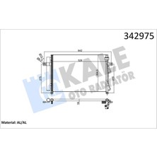 Kale 342975 - Klima Kondenseri Getz Al-Al